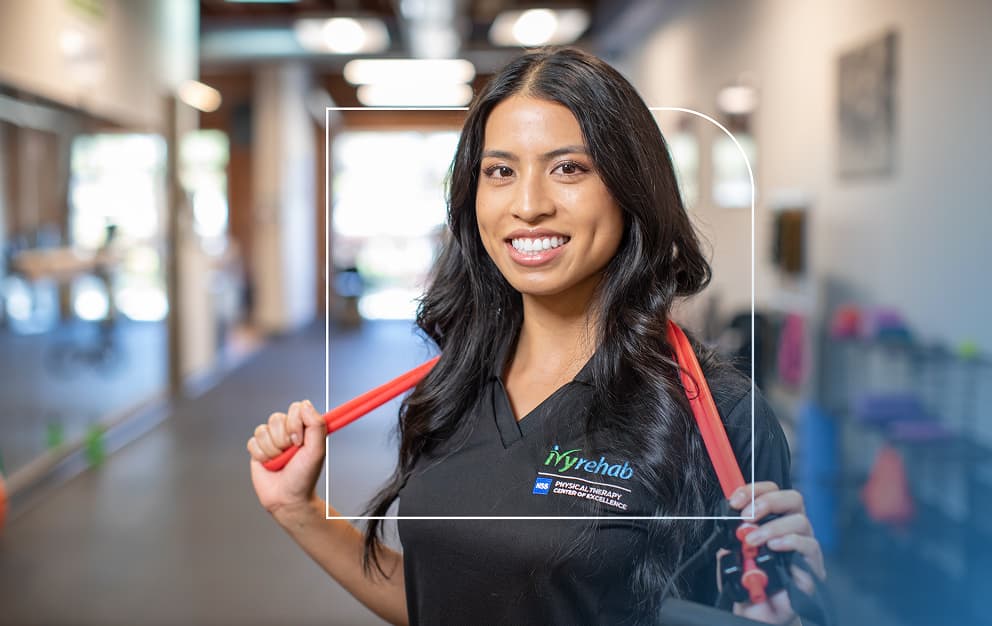 An Ivy Rehab teammate representing career development