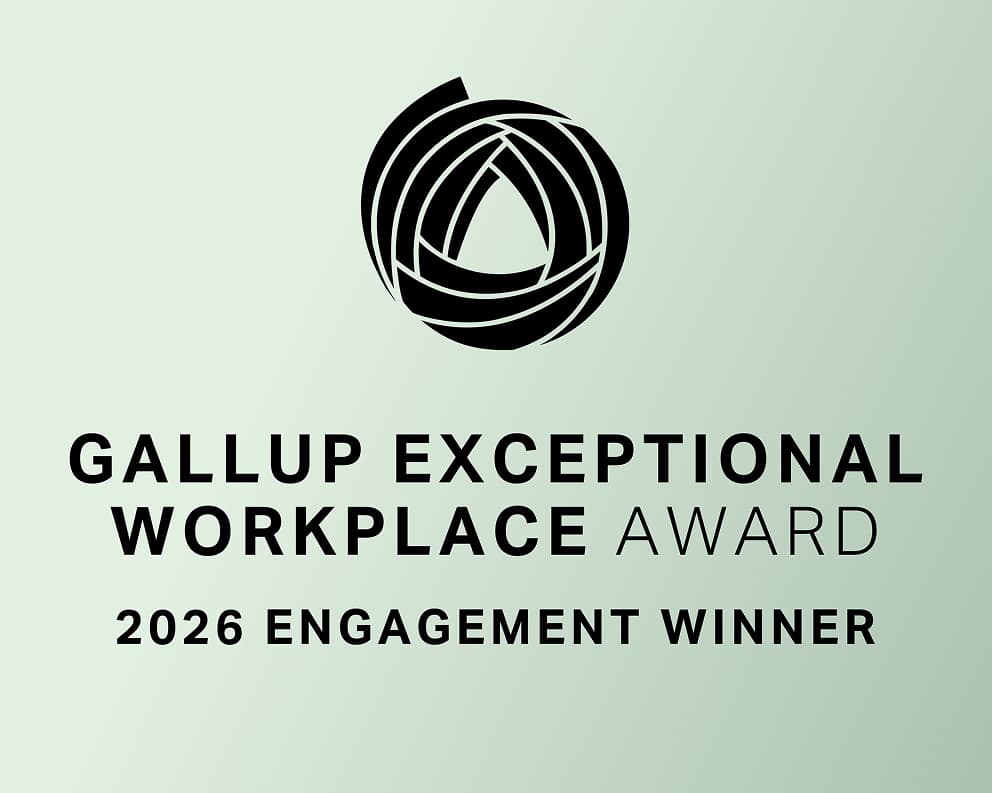 Gallup Exceptional Workplace Award 2026 Engagement Winner